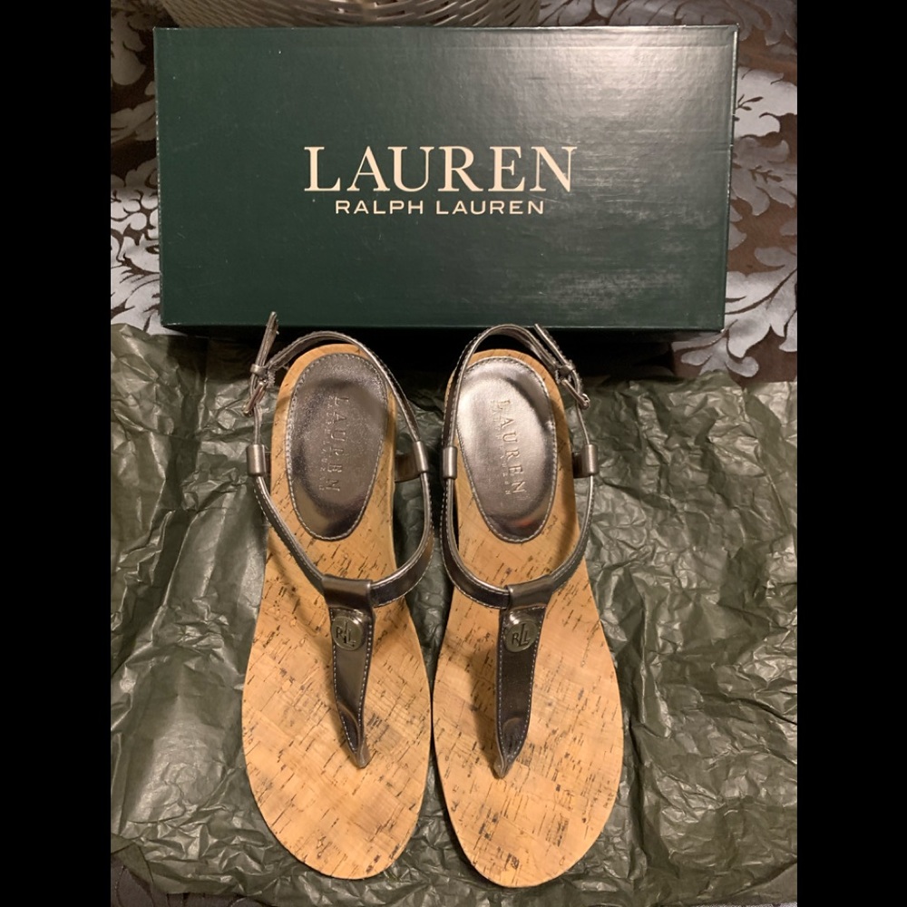 Lauren by Ralph Lauren T-strap sandals